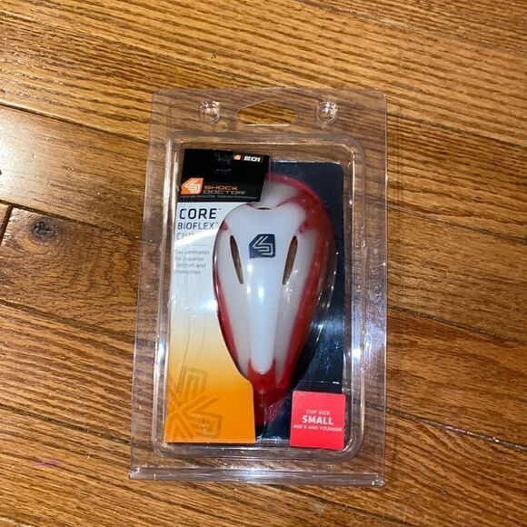 NEW in Box. Shock Doctor 201 Bio-Flex Cup, Youth S, RED - Picture 1 of 2